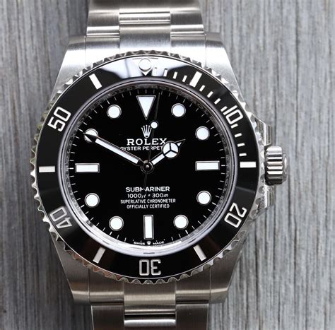 rolex submarier date|2022 Rolex Submariner no date.